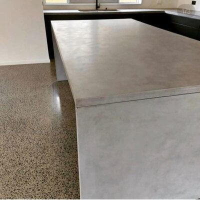 Cloudy Grey Concrete Benchtop