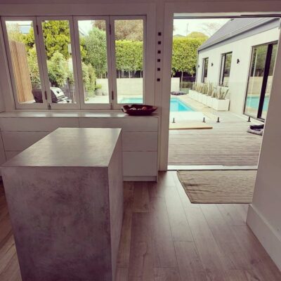 Cloudy Grey Indoor Kitchen Benchtop